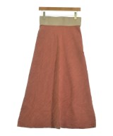 muller of yoshiokubo（ミュラーオブヨシクボ）ロング・マキシ丈スカート オレンジ サイズ:38(M位) レディース/2200620874038