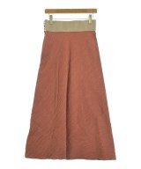 muller of yoshiokubo（ミュラーオブヨシクボ）ロング・マキシ丈スカート オレンジ サイズ:38(M位) レディース/2200620874038