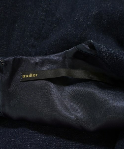 muller of yoshiokubo（ミュラーオブヨシクボ）ワンピース 紺 サイズ:36(S位) レディース/2200612074132