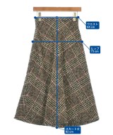 muller of yoshiokubo（ミュラーオブヨシクボ）ロング・マキシ丈スカート ベージュ サイズ:36(S位) レディース/2200608976105