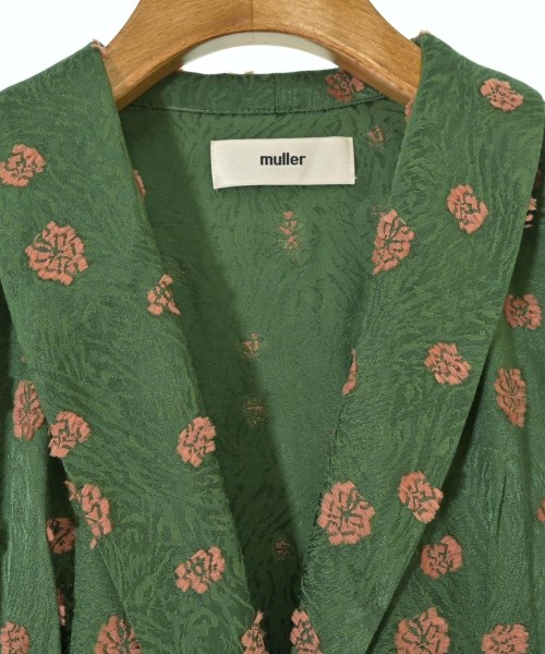 muller of yoshiokubo（ミュラーオブヨシオクボ）ワンピース 緑 サイズ:38(M位) レディース/2200672712043