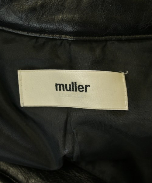 muller of yoshiokubo（ミュラーオブヨシオクボ）ライダース 黒 サイズ:36(S位) レディース/2200679035015