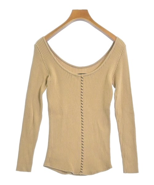 muller of yoshiokubo（ミュラーオブヨシオクボ）ニット・セーター ベージュ サイズ:36(S位) レディース/2200680387042