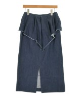 muller of yoshiokubo（ミュラーオブヨシオクボ）ロング・マキシ丈スカート 紺 サイズ:40(M位) レディース/2200689942105