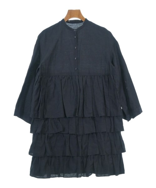 muller of yoshiokubo(ミュラーオブヨシオクボ)ワンピース 紺 サイズ:36(S位)/2200691384078