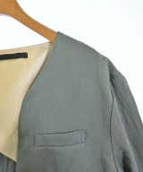 muller of yoshiokubo（ミュラーオブヨシオクボ）ノーカラージャケット カーキ サイズ:38(M位) レディース/2200693559313