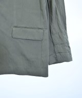muller of yoshiokubo（ミュラーオブヨシオクボ）ノーカラージャケット カーキ サイズ:38(M位) レディース/2200693559313