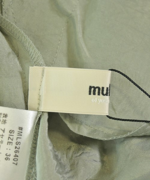 muller of yoshiokubo（ミュラーオブヨシオクボ）その他 緑 サイズ:36(S位) レディース/2200695826116