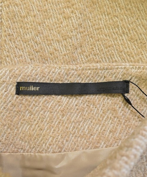 muller of yoshiokubo（ミュラーオブヨシオクボ）ひざ丈スカート ベージュ サイズ:40(M位) レディース/2200658975011