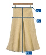 muller of yoshiokubo（ミュラーオブヨシオクボ）ひざ丈スカート ベージュ サイズ:40(M位) レディース/2200658975011
