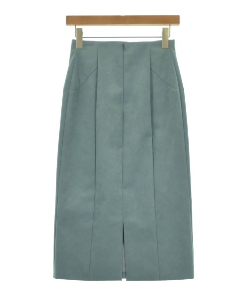 muller of yoshiokubo（ミュラーオブヨシオクボ）ひざ丈スカート 青 サイズ:36(S位) レディース/2200662282037