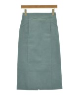 muller of yoshiokubo（ミュラーオブヨシオクボ）ひざ丈スカート 青 サイズ:36(S位) レディース/2200662282037