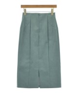 muller of yoshiokubo（ミュラーオブヨシオクボ）ひざ丈スカート 青 サイズ:36(S位) レディース/2200662282037