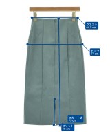 muller of yoshiokubo（ミュラーオブヨシオクボ）ひざ丈スカート 青 サイズ:36(S位) レディース/2200662282037