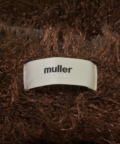 muller of yoshiokubo（ミュラーオブヨシオクボ）ベスト/ノースリーブ 茶 サイズ:38(M位) レディース/2200711778184
