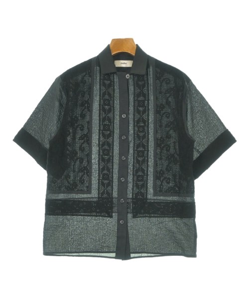 muller of yoshiokubo(ミュラーオブヨシクボ)カジュアルシャツ 黒 サイズ:36(S位)/2200650214040