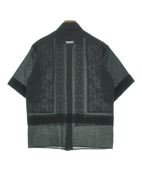 muller of yoshiokubo（ミュラーオブヨシクボ）カジュアルシャツ 黒 サイズ:36(S位) レディース/2200650214040