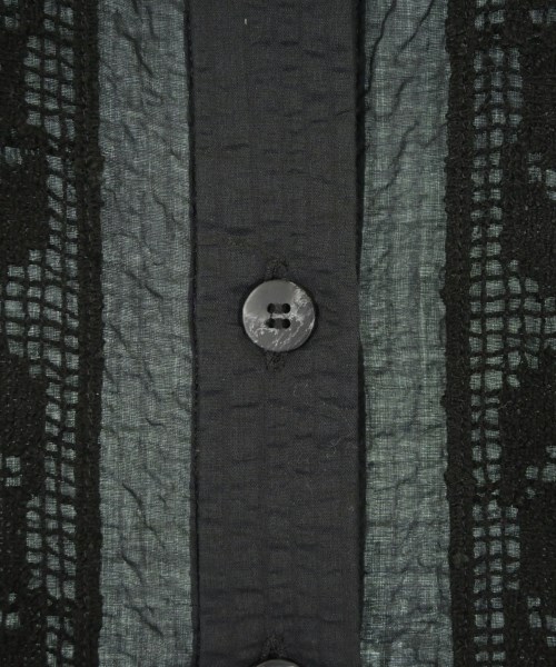 muller of yoshiokubo（ミュラーオブヨシクボ）カジュアルシャツ 黒 サイズ:36(S位) レディース/2200650214040