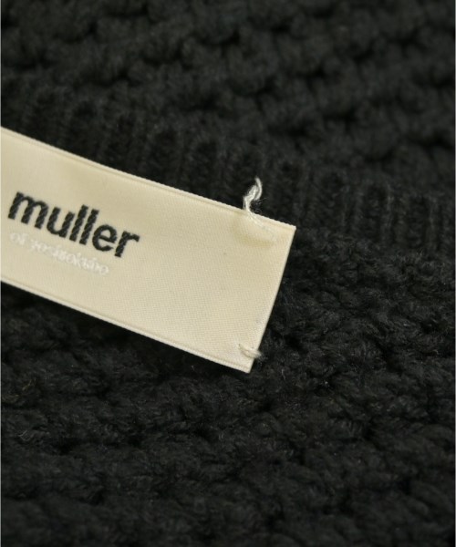 muller of yoshiokubo（ミュラーオブヨシクボ）カーディガン 黒 サイズ:38(M位) レディース/2200634240096