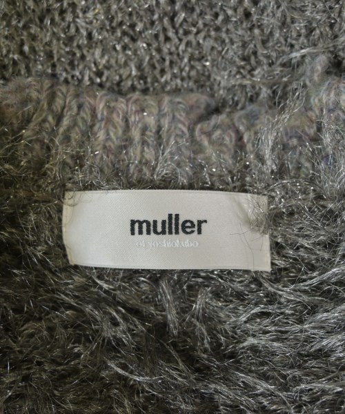 muller of yoshiokubo（ミュラーオブヨシオクボ）ニット・セーター グレー サイズ:36(S位) レディース/2200702227172