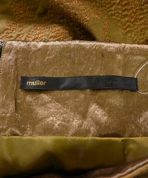 muller of yoshiokubo（ミュラーオブヨシオクボ）ロング・マキシ丈スカート カーキ サイズ:36(S位) レディース/2200706627039