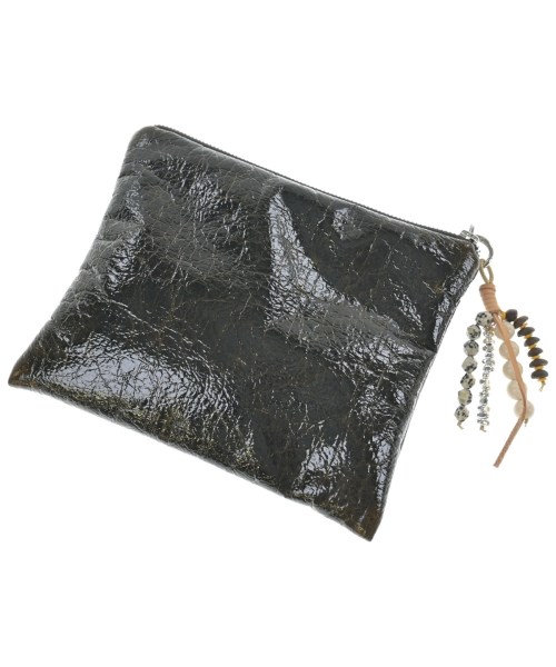 muller of yoshiokubo（ミュラーオブヨシオクボ）ポーチ 茶 サイズ:- レディース/2200661378540