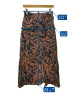 muller of yoshiokubo（ミュラーオブヨシオクボ）ロング・マキシ丈スカート オレンジ サイズ:36(S位) レディース/2200724508075