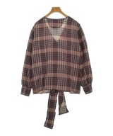 muller of yoshiokubo（ミュラーオブヨシオクボ）カジュアルシャツ 赤 サイズ:F レディース/2200724508105