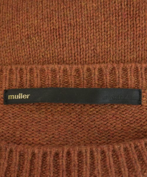 muller of yoshiokubo（ミュラーオブヨシオクボ）ニット・セーター 茶 サイズ:F レディース/2200724508112