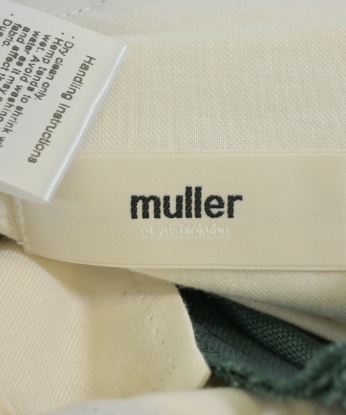 muller of yoshiokubo（ミュラーオブヨシオクボ）その他 緑 サイズ:36(S位) レディース/2200721471020