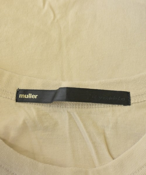muller of yoshiokubo（ミュラーオブヨシオクボ）Tシャツ・カットソー ベージュ サイズ:38(M位) レディース/2200684457253