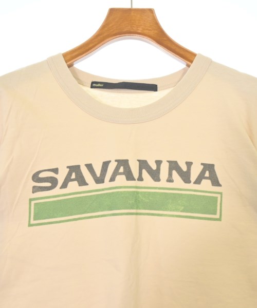 muller of yoshiokubo（ミュラーオブヨシオクボ）Tシャツ・カットソー ベージュ サイズ:38(M位) レディース/2200684457253