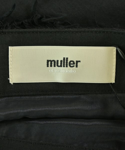 muller of yoshiokubo（ミュラーオブヨシオクボ）ロング・マキシ丈スカート 黒 サイズ:38(M位) レディース/2200691609034