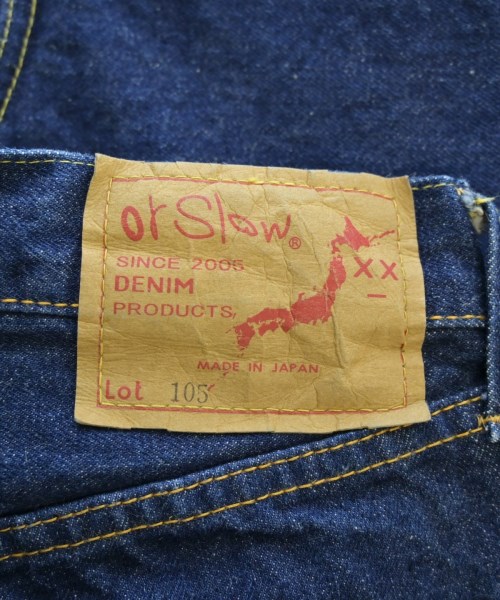 orSlow（オアスロウ）デニムパンツ 紺 サイズ:S メンズ/2200638065039