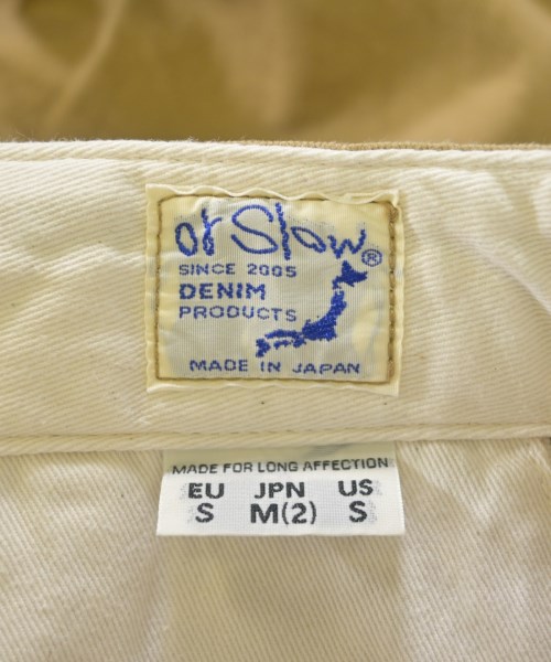 orSlow（オアスロウ）チノパン ベージュ サイズ:2(M位) メンズ/2200532037538