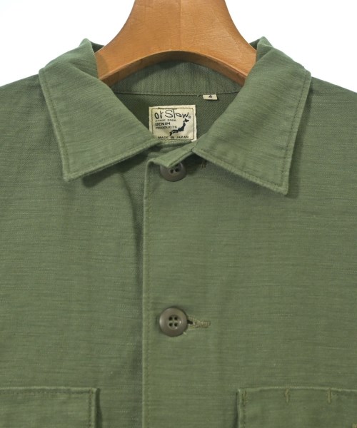 orSlow（オアスロウ）カジュアルシャツ カーキ サイズ:4(XL位) メンズ/2200612491038