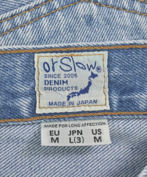 orSlow（オアスロウ）デニムパンツ 青 サイズ:L メンズ/2200632436040