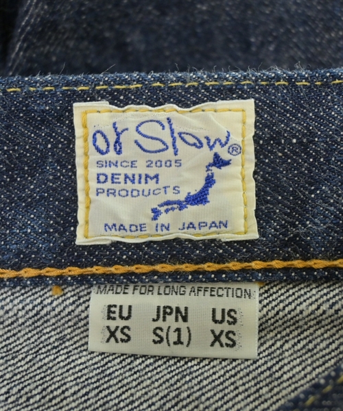 orSlow（オアスロウ）デニムパンツ 紺 サイズ:1(S位) メンズ/2200610137112
