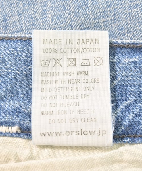 orSlow（オアスロウ）デニムパンツ 青 サイズ:L メンズ/2200608018263