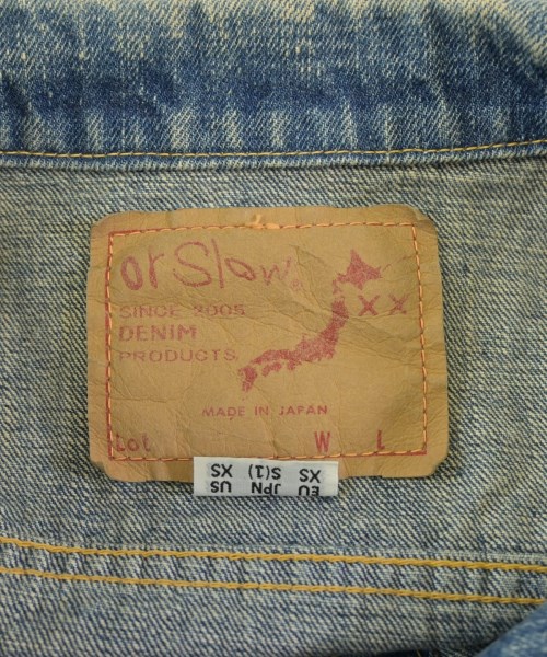 orSlow（オアスロウ）デニムジャケット 青 サイズ:S メンズ/2200675416122