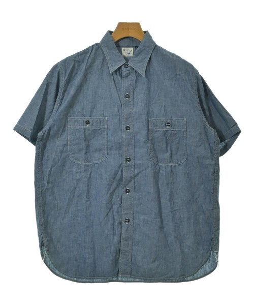 orSlow(オアスロウ)カジュアルシャツ 青 サイズ:3(L位)/2200667471184