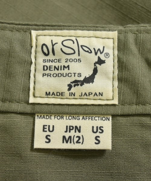 orSlow（オアスロウ）カーゴパンツ カーキ サイズ:M メンズ/2200677979113