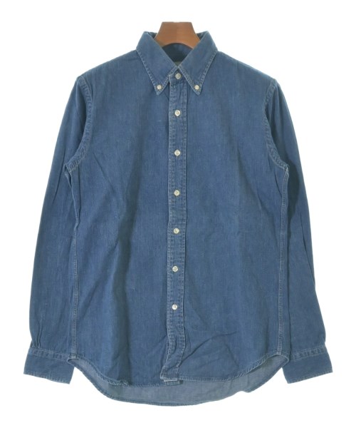 orSlow(オアスロウ)カジュアルシャツ 青 サイズ:1(S位)/2200677927183