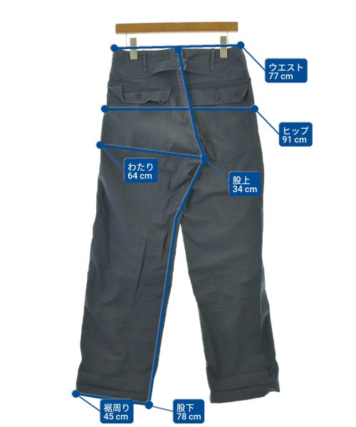 orSlow（オアスロウ）カーゴパンツ 紺 サイズ:2(M位) メンズ/2200674710559