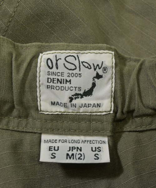 orSlow（オアスロウ）ショートパンツ カーキ サイズ:M メンズ/2200698920071