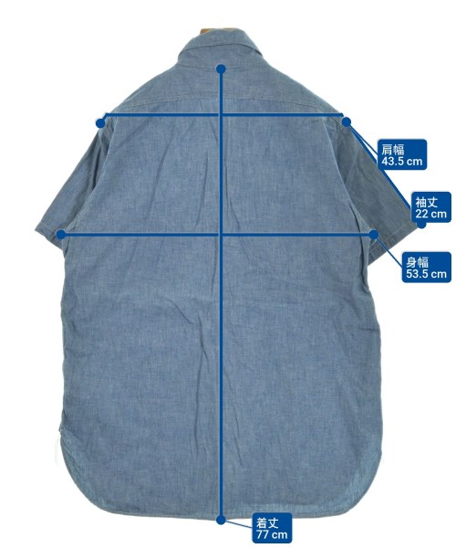 orSlow（オアスロウ）カジュアルシャツ 青 サイズ:-(M位) メンズ/2200647350171