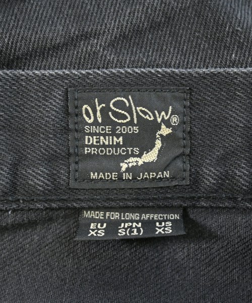 orSlow（オアスロウ）デニムパンツ 黒 サイズ:1(S位) メンズ/2200651857024