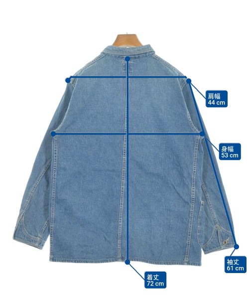 orSlow（オアスロウ）カバーオール 紺 サイズ:2(M位) メンズ/2200651572064