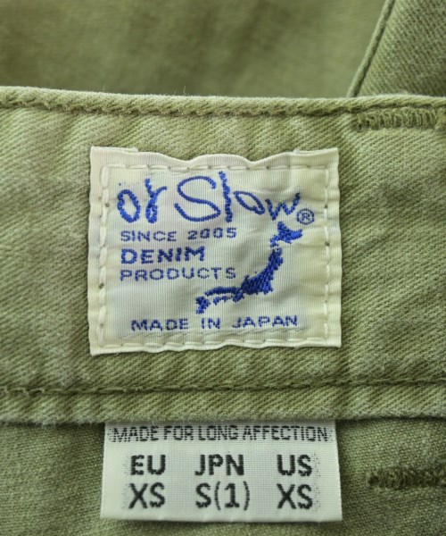 orSlow（オアスロウ）その他 カーキ サイズ:1(S位) メンズ/2200658206054