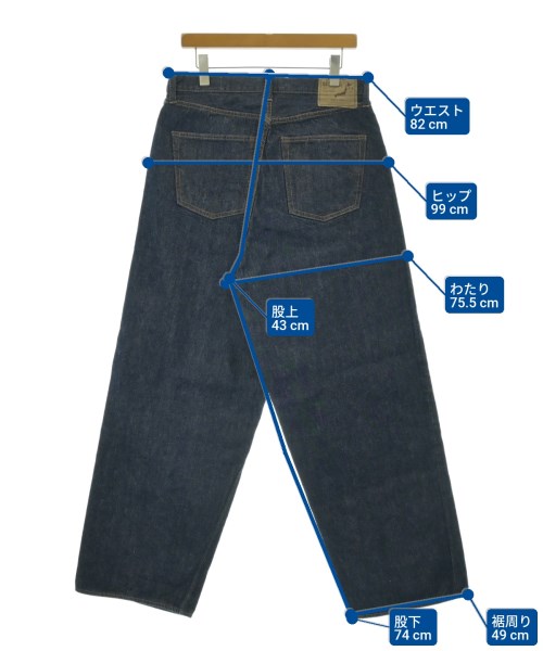 orSlow（オアスロウ）デニムパンツ 紺 サイズ:L メンズ/2200646103013